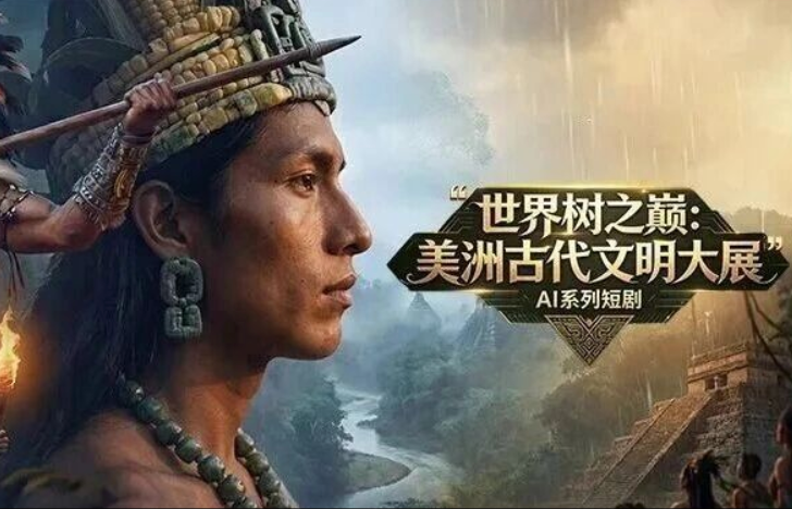 百视通联合上海博物馆推出“世界树之巅：美洲古代文明大展”AI系列短剧